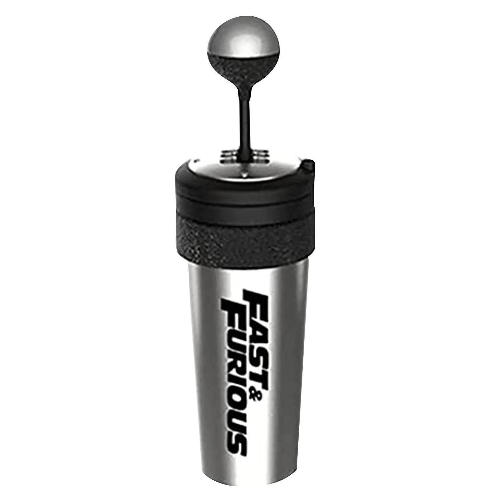 650ml Fast & Furious 9 Gear Lever Water Bottle – Rocker Shift Style Cup with Straw & Lid, Perfect Creative Gift - One-Sake.com