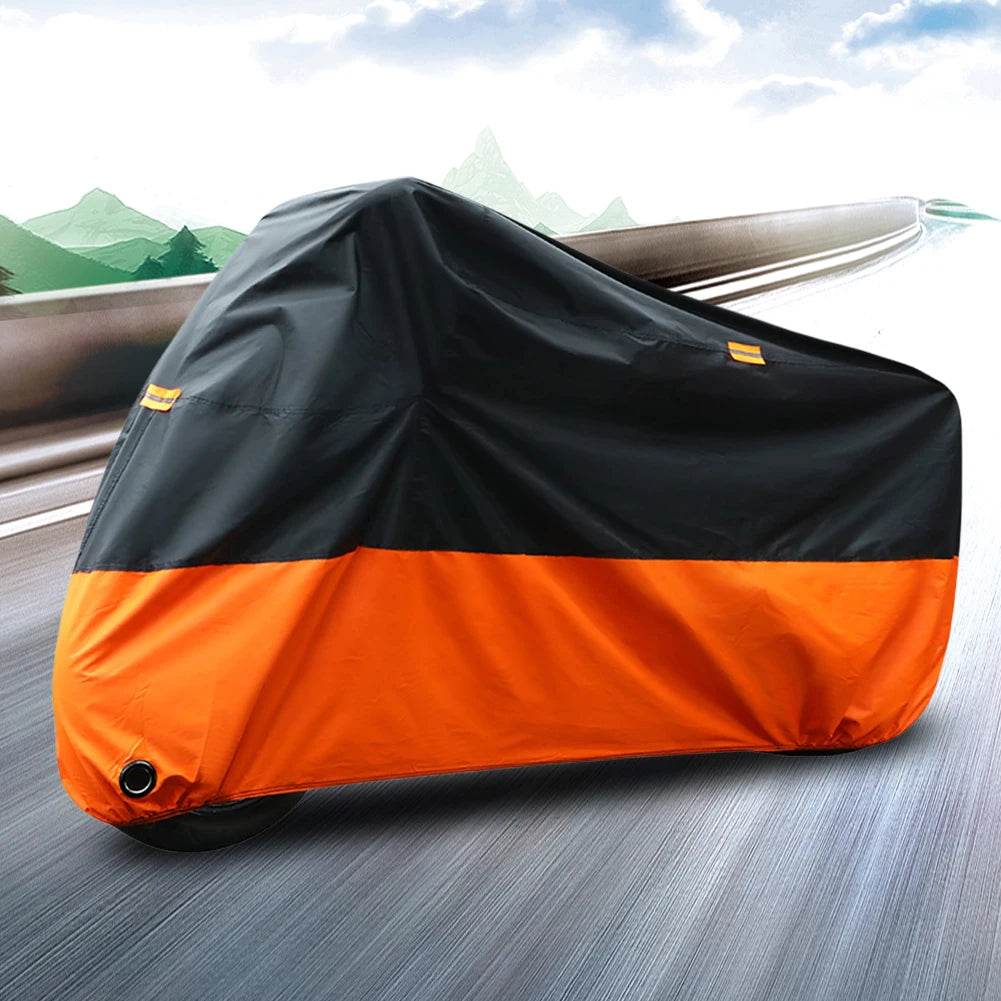 190T All-Season Motorcycle Cover - UV, Rain &amp; Dust Protection - One-Sake.com