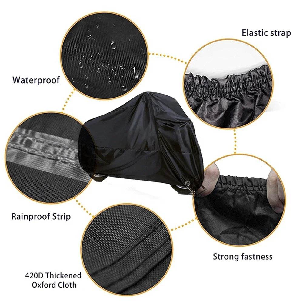 NMAX, AEROX, PCX Motorcycle Cover - Waterproof, UV Resistant, Anti-Theft Protection - One-Sake.com