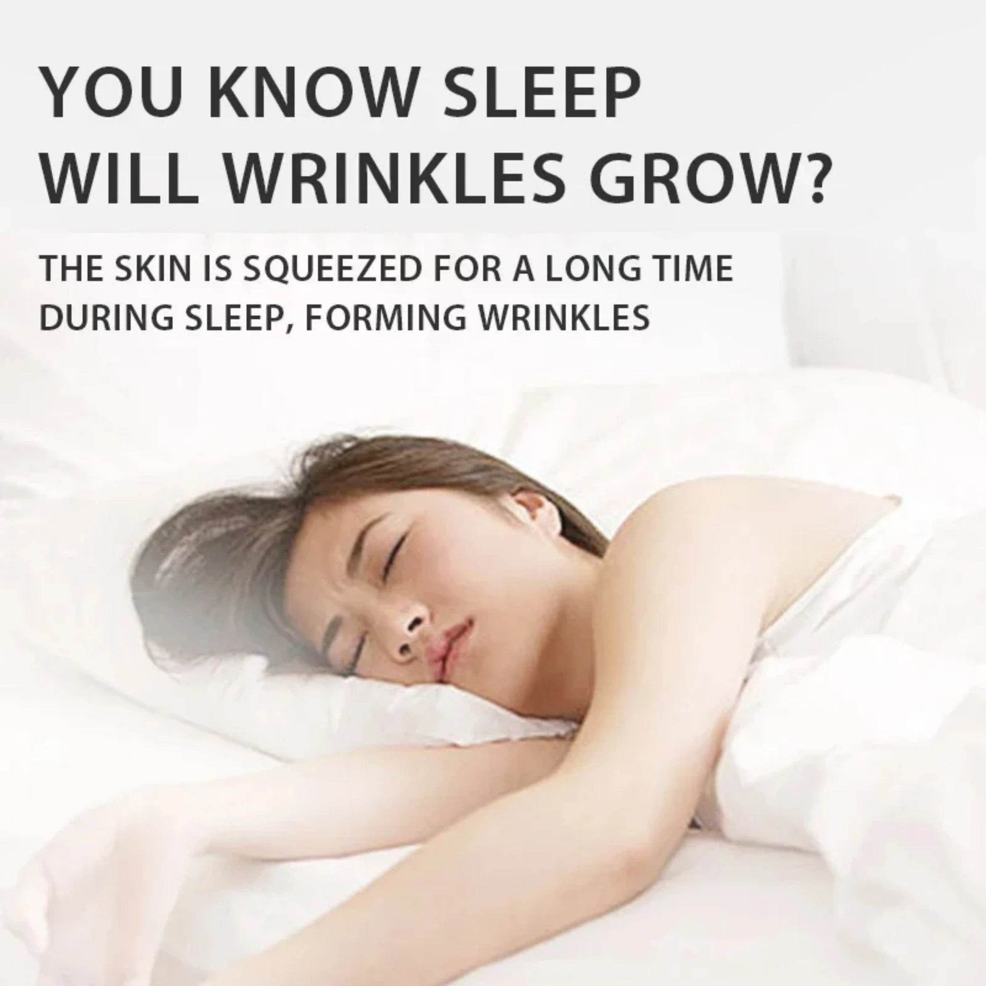 Memory Foam Face Relaxed Wrinkle Prevention Anti Aging Anti Wrinkle Beauty Bed Pillow - One-Sake.com