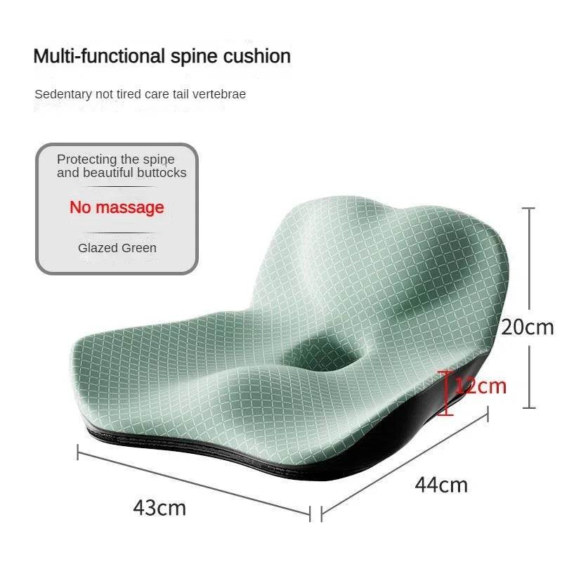 Coccyx Memory Foam Chair Orthopedic Pillow Office Seat Pad Hemorrhoid Treat Car Seat Big Cushion Relief Pain Tailbone Pillow - One-Sake.com