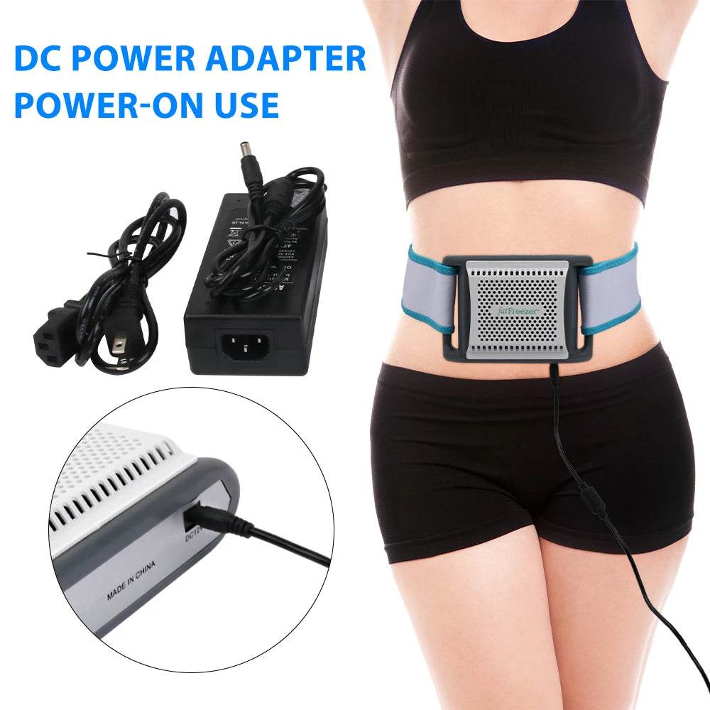 Portable Mini Cryotherapy Fat Freeze Device – Anti-Cellulite, Belly Fat Remover, Body Slimming Cool Machine for Home Use! - One-Sake.com