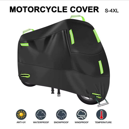 Universal Waterproof Motorcycle Cover - Ultimate Protection for Your Scooter - One-Sake.com