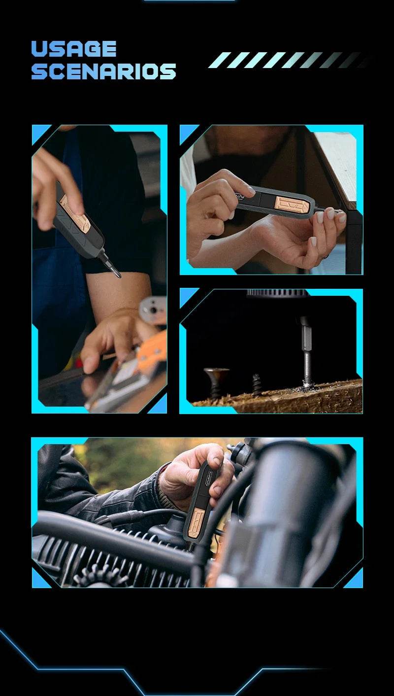 JAKEMY 180-In-1 Precision Cordless Electric Screwdriver Set – 3.7V Magnetic Multifunction Repair Kit with 144 CR-V Bits &amp; Sockets for Phones, Laptops, Glasses &amp; Tablets [S2 Steel Tools | 3-Speed Adjustable | Capsule-Style Storage Box] - One-Sake.com
