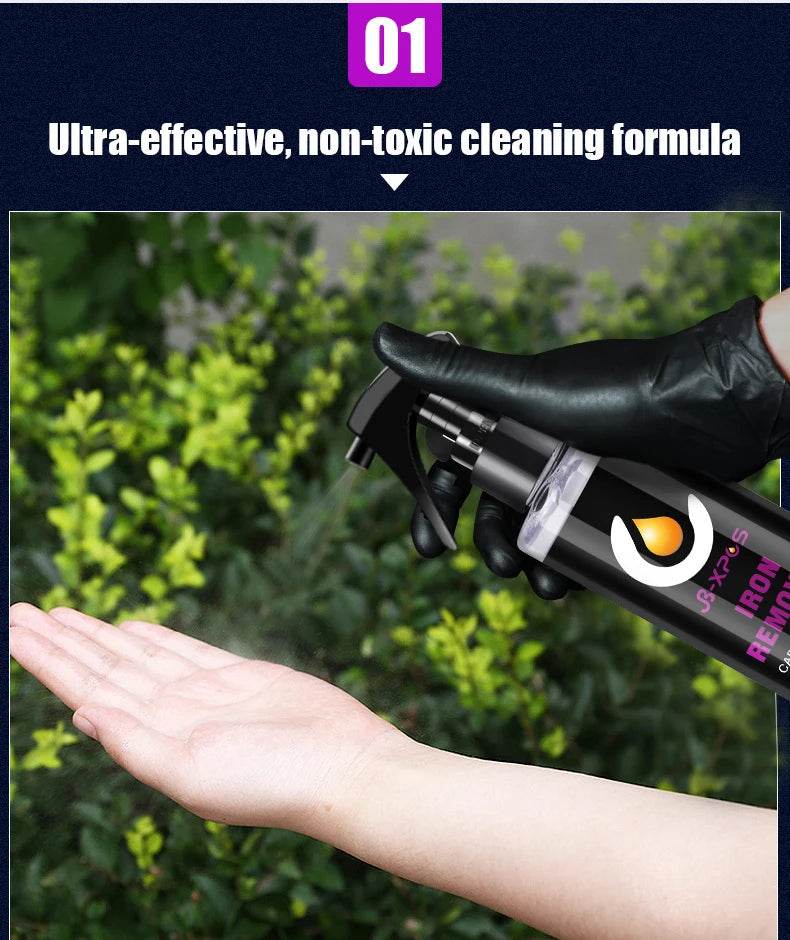 Iron Rust &amp; Brake Dust Remover Spray – 50ml/100ml Auto Detailing Chemical for Wheels, Rims &amp; Car Paint (JB-XPCS 18 Series) - One-Sake.com