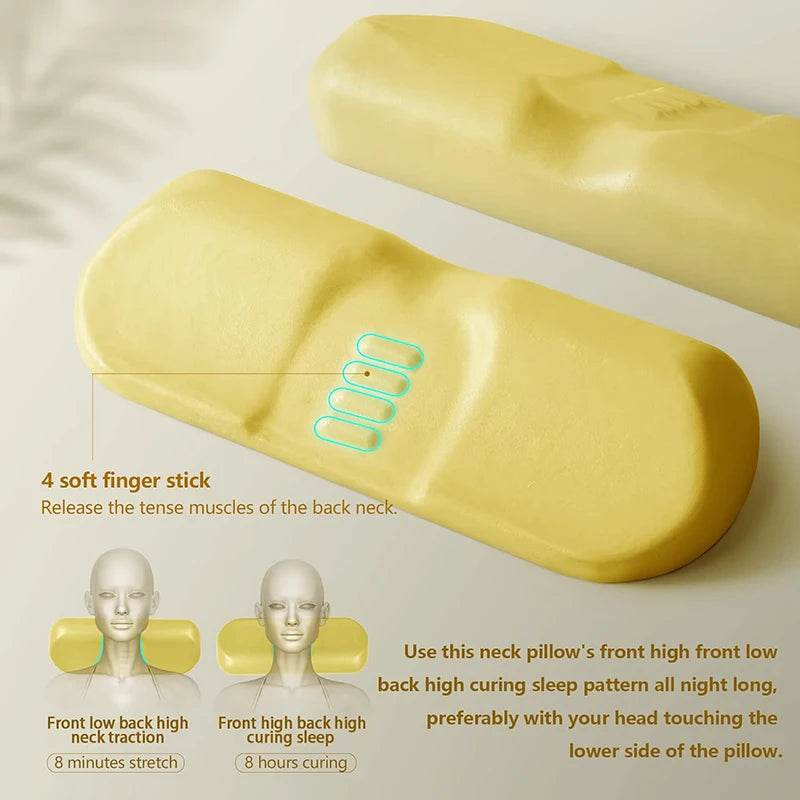 Cervical Pillow, Memory Foam Contour Pillow, Bed Pillows for Side Sleeper Ergonomic Orthopedic Sleeping Pillow, Neck Pillow - One-Sake.com