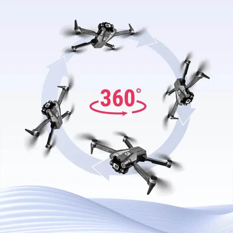 Z908 Pro Max GPS Drone – 8K HD Dual Camera Brushless Quadcopter with Optical Flow, 9000M RC Range &amp; Foldable Design [Smart Flight Modes | Long-Range RC Drone | Obstacle Avoidance Technology] - One-Sake.com