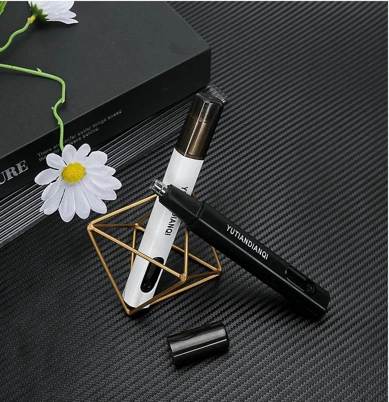 2-in-1 Electric Portable Ear &amp; Nose Hair Trimmer | Painless Grooming Tool for Men - One-Sake.com