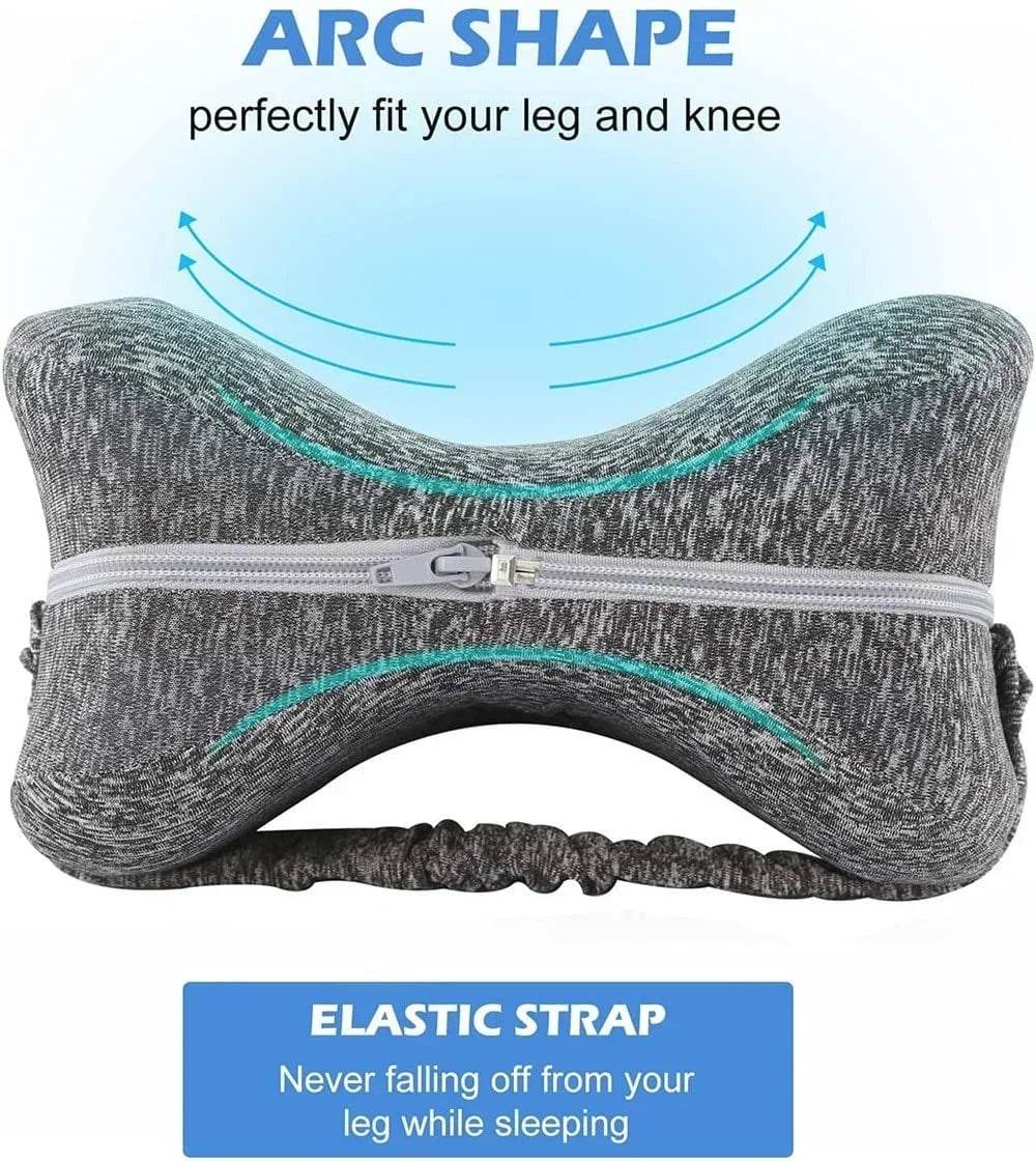 Memory Cotton Leg Pillow Sleeping Orthopedic Sciatica Back Hip Joint For Pain Relief Thigh Leg Pad Cushion Home Foam Pillow - One-Sake.com