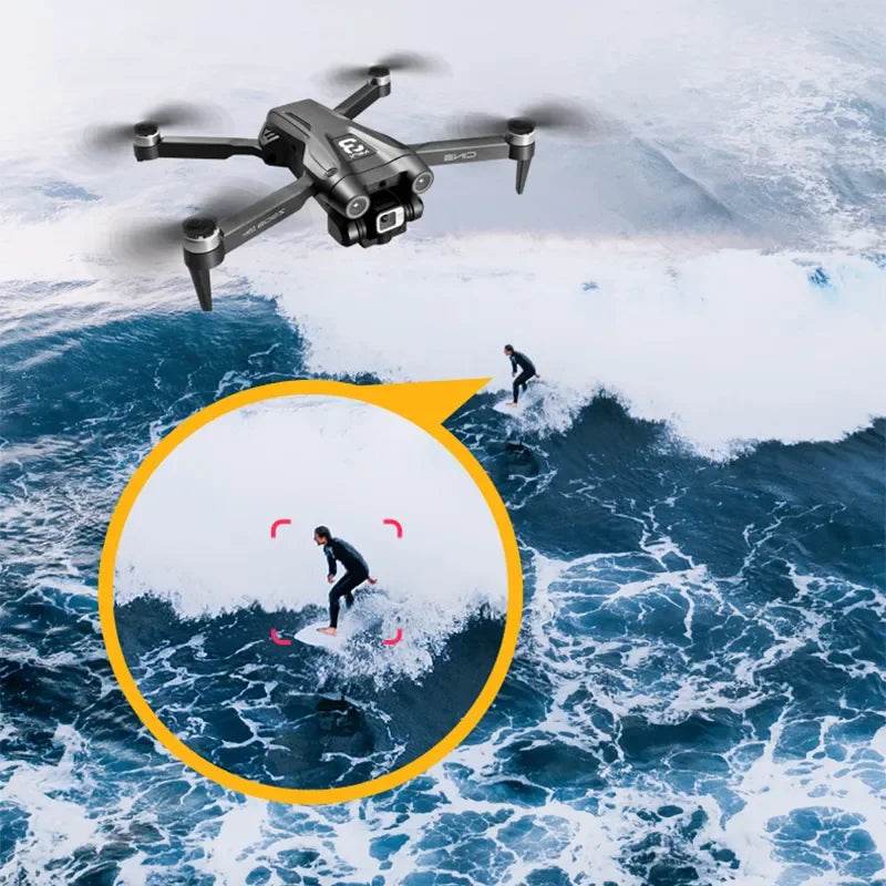 Z908 Pro Max GPS Drone – 8K HD Dual Camera Brushless Quadcopter with Optical Flow, 9000M RC Range &amp; Foldable Design [Smart Flight Modes | Long-Range RC Drone | Obstacle Avoidance Technology] - One-Sake.com