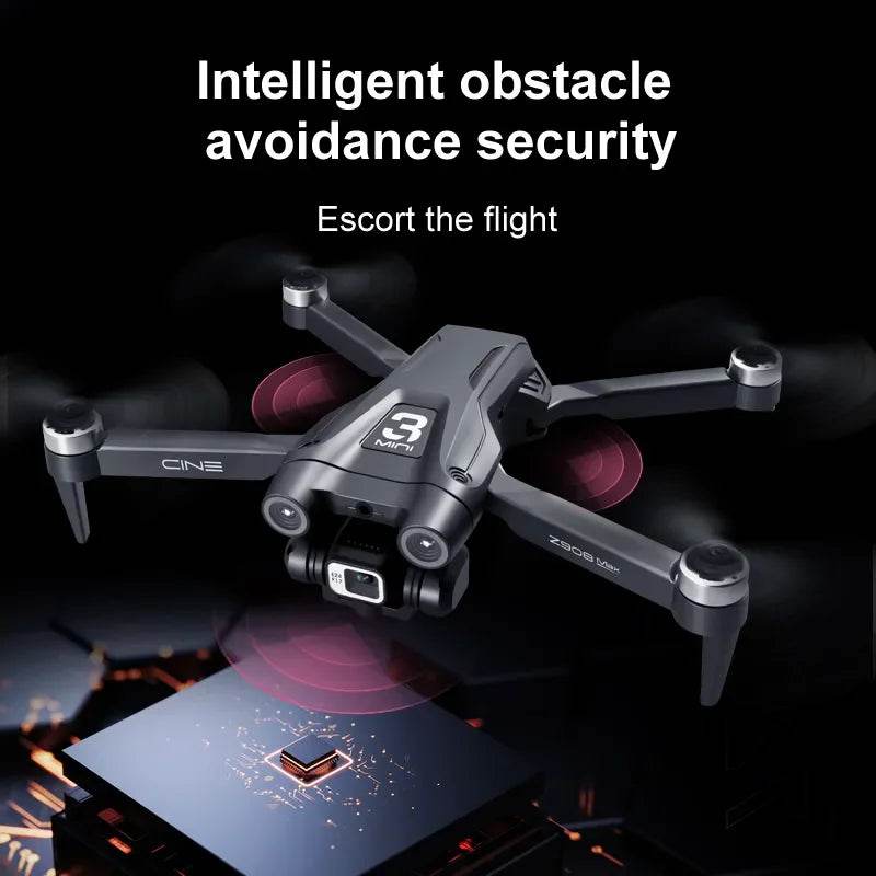 Z908 Pro Max GPS Drone – 8K HD Dual Camera Brushless Quadcopter with Optical Flow, 9000M RC Range &amp; Foldable Design [Smart Flight Modes | Long-Range RC Drone | Obstacle Avoidance Technology] - One-Sake.com
