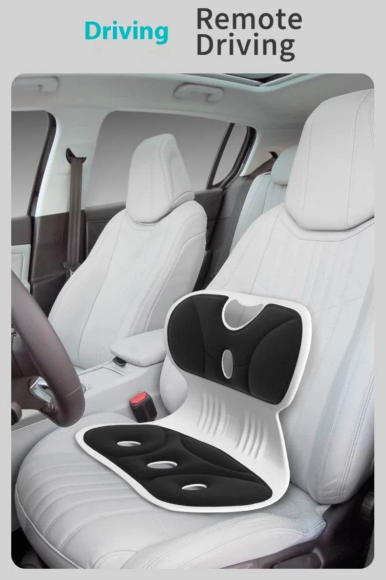 Waist Pad Office Memory Sponge Breathable Long Sitting Without Tiring Home/Outdoor Back Posture Correction Pad - One-Sake.com