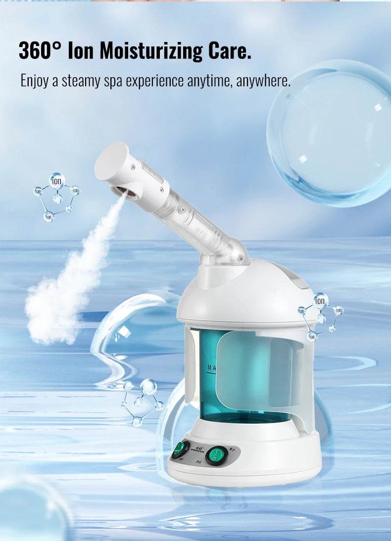 KSKIN Custom Hot Sale Face Mist Spray Portable Facial Steamer For Face Professional Ionic Facial Steamer - One-Sake.com