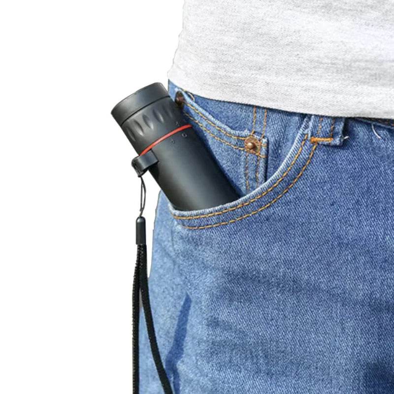 2000x25 HD Monocular Telescope with Mobile Phone Holder – Compact, High-Power Zoom for Camping, Hunting, Birdwatching &amp; Travel | Free Shipping - One-Sake.com