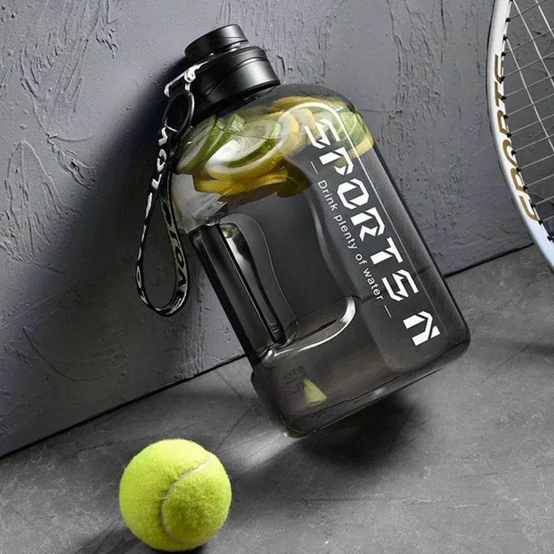 1.7L/2.7L Sports Water Bottle Gym Cycling Cup Portable Large Capacity Water Bottle For Fitness Camping Men Water Kettle - One-Sake.com