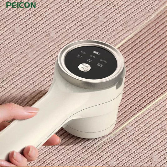 Electric Lint Remover Rechargable Cloth Fabric Shaver Portable HairBall Shaver Fluff Pellet Remove Machine for Clothes Sweater - One-Sake.com