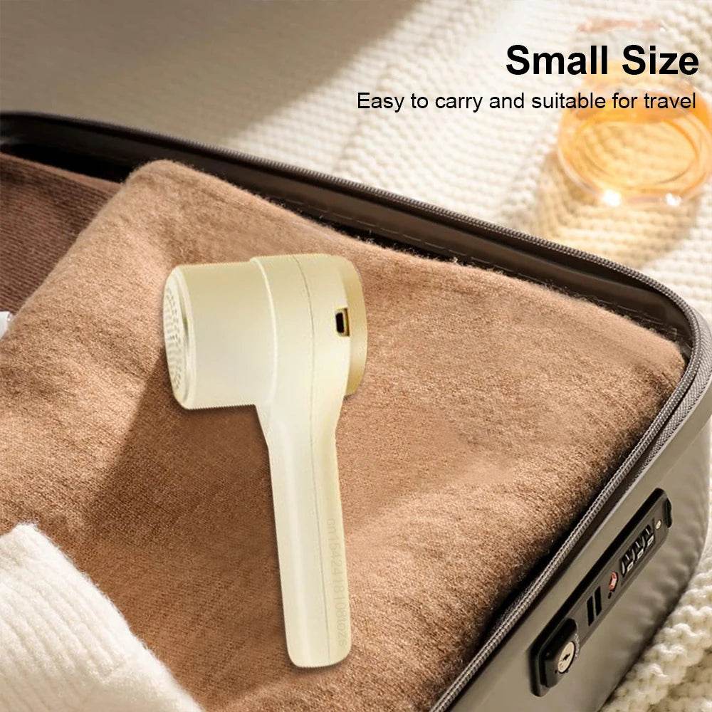 Electric Lint Remover Rechargable Cloth Fabric Shaver Portable HairBall Shaver Fluff Pellet Remove Machine for Clothes Sweater - One-Sake.com