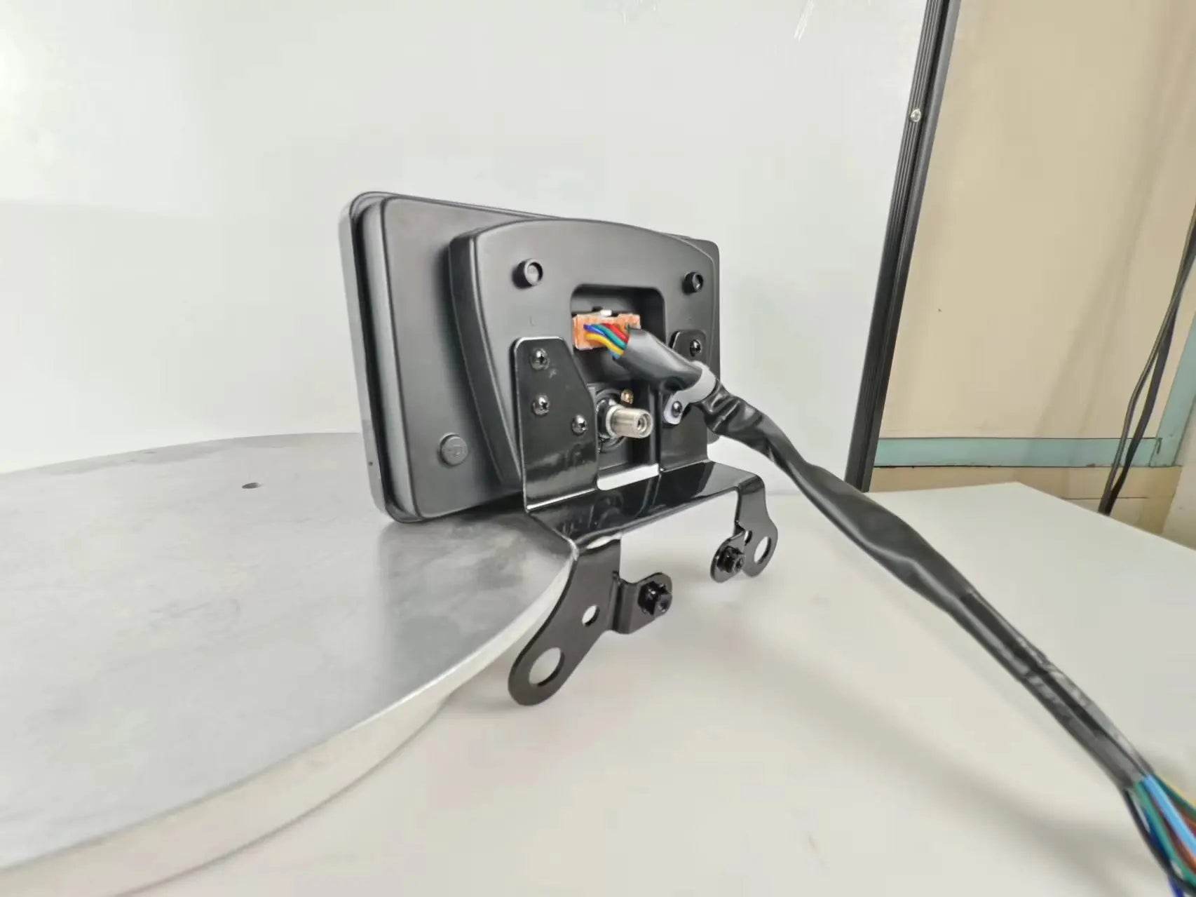 EX5 Motorcycle Digital Speedometer Dashboard – Universal Adjustable Lager Board with Mounting Bracket for Motobike &amp; Scooter Upgrades [LCD Display | 12V Vehicle Instrument Panel] - One-Sake.com