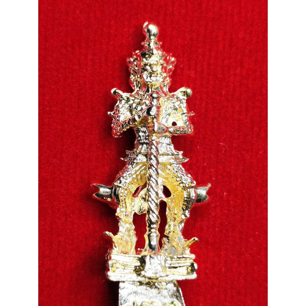 Sacred Bamboo Knife by Phor Tan Phon – Thai Wealth & Protection Talisman for Fortune, Positivity & Symbolic Rituals [Handmade Spiritual Artifact - One-Sake.com